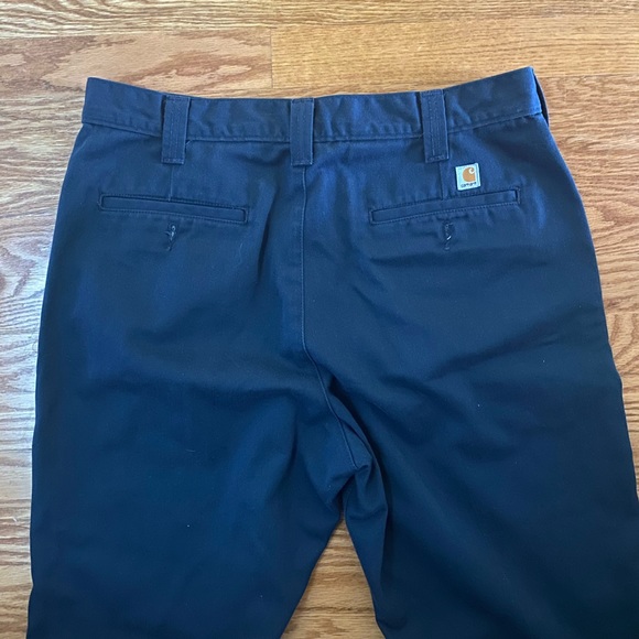 Vintage navy Carhartt pants size - 34/36 - Picture 4 of 5
